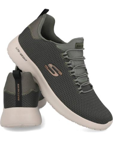 Man Trainers SKECHERS 58360 DYNAMIGHT OLIVA
