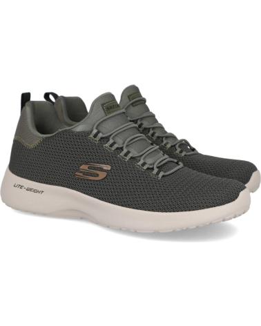 Man Trainers SKECHERS 58360 DYNAMIGHT OLIVA