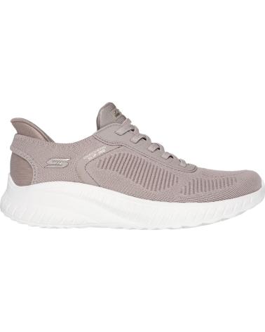 Sportivo per Donna SKECHERS 117497 SLIP-INS BOBS SPORT SQUAD CHAOS TAUPE