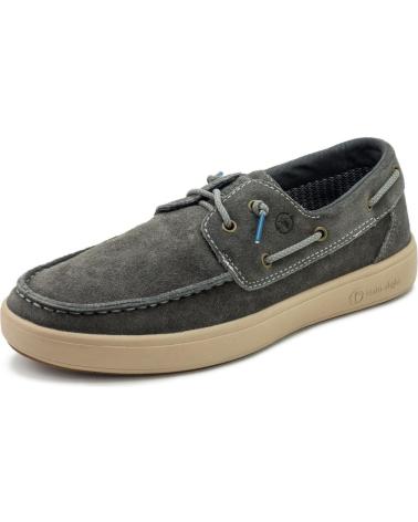Man shoes NATURAL WORLD NAUTICO DE HOMBRE 8453 ASTUN DE DE SERRAJE HIDROFUGO - GRIS