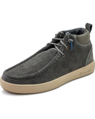 Man Mid boots NATURAL WORLD BOTA DE HOMBRE 8451 ANGLES DE EN SERRAJE HIDROFUGO - GRIS
