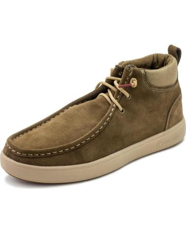 Man Mid boots NATURAL WORLD BOTA DE HOMBRE 8451 ANGLES DE EN SERRAJE HIDROFUGO - CAMEL