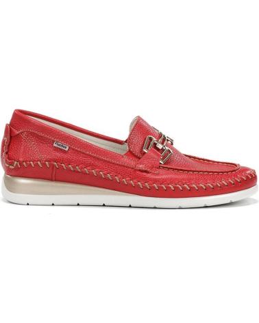 Schuhe für Damen FLUCHOS MOCASINES SELLA S DE ROJO