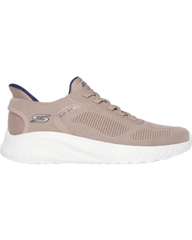Sneaker für Herren SKECHERS DEPORTIVA SLIP INS PARA HOMBRE 118312 COLOR TAUPE