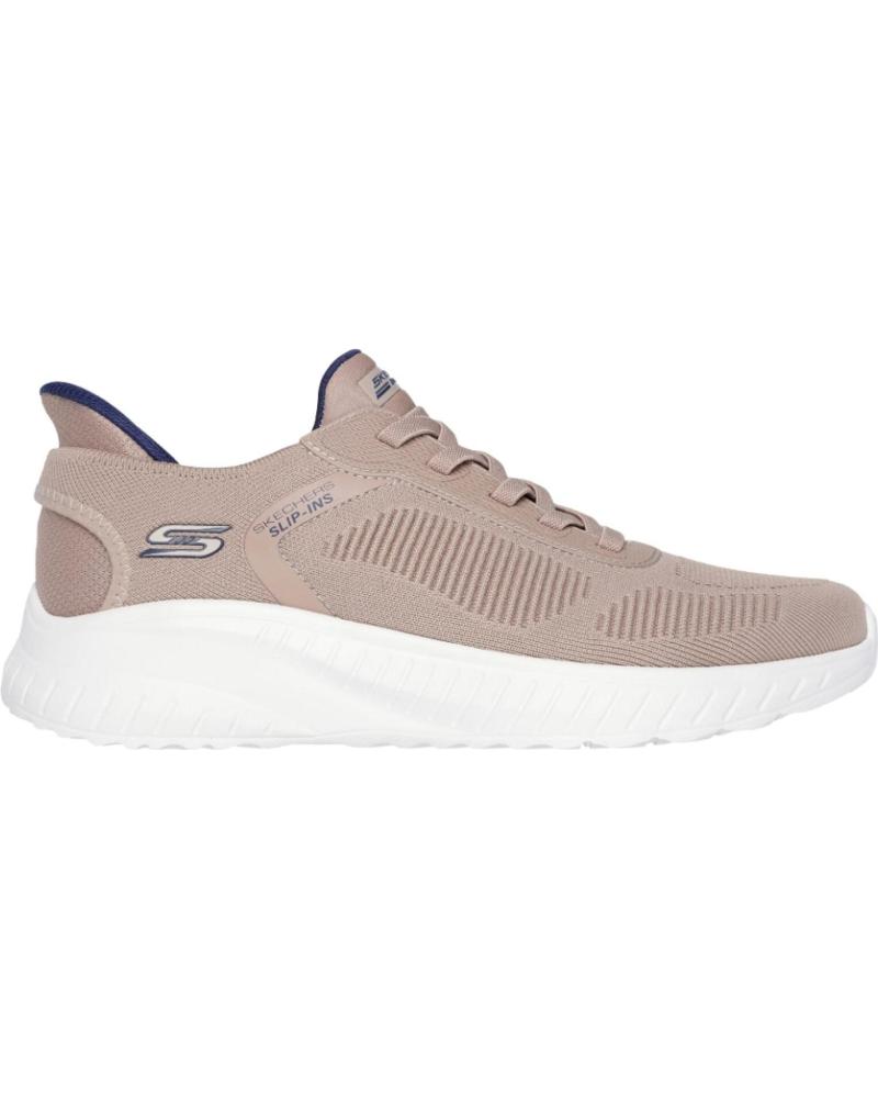 Sneaker für Herren SKECHERS DEPORTIVA SLIP INS PARA HOMBRE 118312 COLOR TAUPE