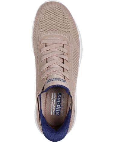 Sneaker für Herren SKECHERS DEPORTIVA SLIP INS PARA HOMBRE 118312 COLOR TAUPE