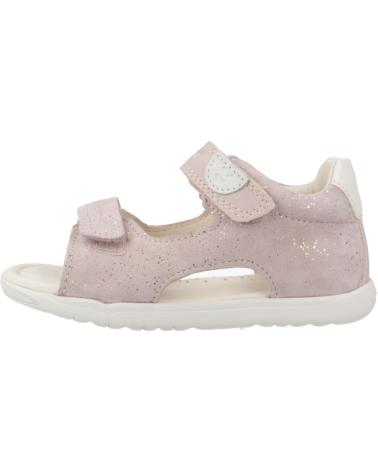 Sandali per Bambina GEOX SANDALIAS NINA MODELO B SANDAL MACCHIA GIR COLOR ROSA C8556