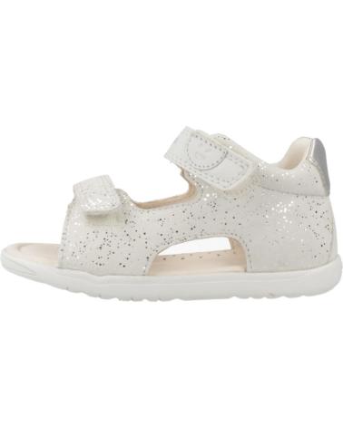 Sandali per Bambina GEOX SANDALIAS NINA MODELO B SANDAL MACCHIA GIR COLOR BLANCO C045 C0459