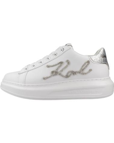 Sneaker für Damen KARL LAGERFELD ZAPATILLAS MUJER MODELO KAPRI SIGNIA RHINESTONE LO COLOR BLA 01S WHSLVR