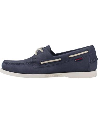 Halbschuhe für Herren SEBAGO MOCASINES HOMBRE MODELO DOCKSIDES PORTLAND NUBUCK COLOR AZUL NAVY