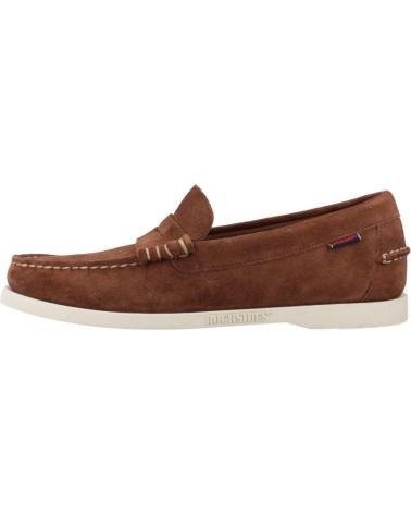 Halbschuhe für Herren SEBAGO MOCASINES HOMBRE MODELO DAN BOAT FLESH COLOR MARRON DARKBRWN