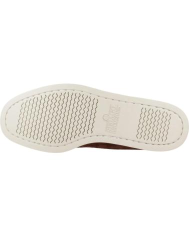 Halbschuhe für Herren SEBAGO MOCASINES HOMBRE MODELO DAN BOAT FLESH COLOR MARRON DARKBRWN