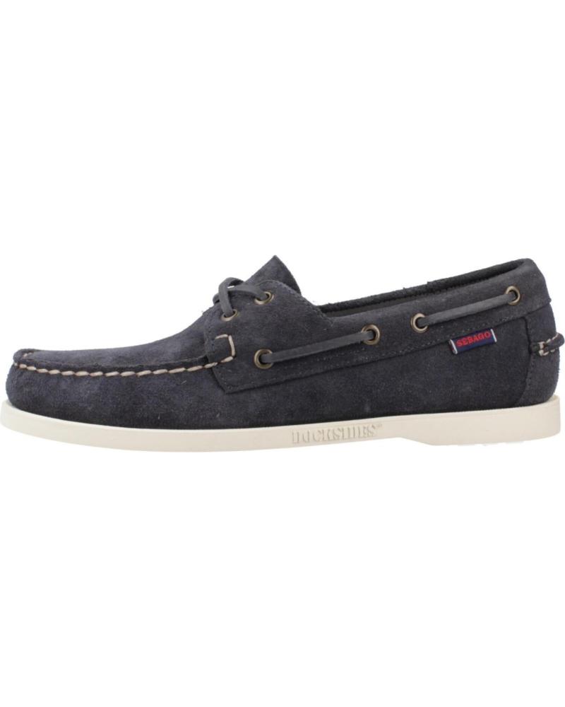 Halbschuhe für Herren SEBAGO MOCASINES HOMBRE MODELO DOCKSIDES PORTLAND FLESH COLOR AZUL BLUE