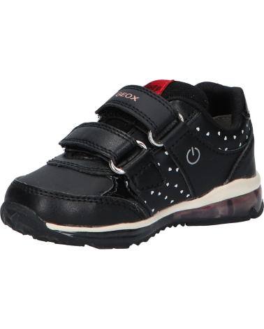 girl Zapatillas deporte GEOX B3685C 0AJ02 B TODO C9999 BLACK
