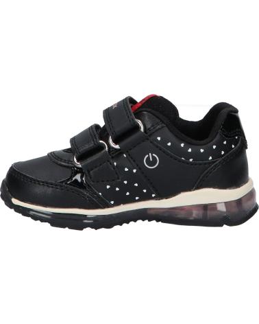 girl Zapatillas deporte GEOX B3685C 0AJ02 B TODO C9999 BLACK