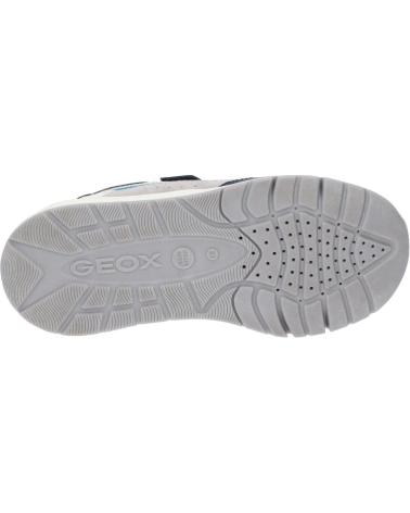 Sportif pour Garçon GEOX J36H0A 01122 J ROONER BOY C4186 OCTANE-NAVY