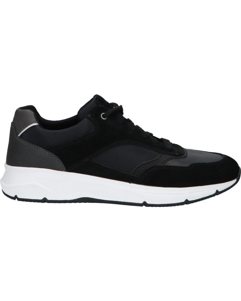 Sportif-De-Hombre-GEOX-ZAPATILLAS-HOMBRE-MODELO-U-RADENTE-COLOR-NEGRO-C9999