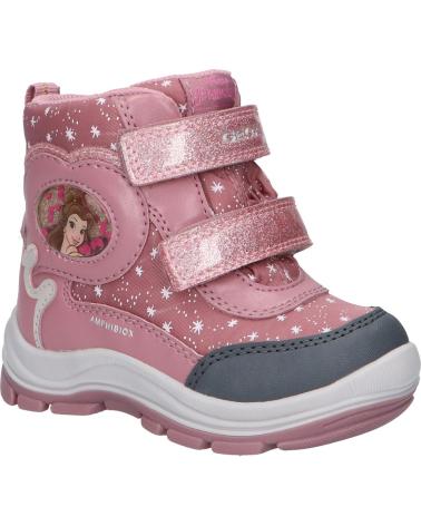 girl boots GEOX B163WB 054FU B FLANFIL GIRL B ABX C8006 DK PINK