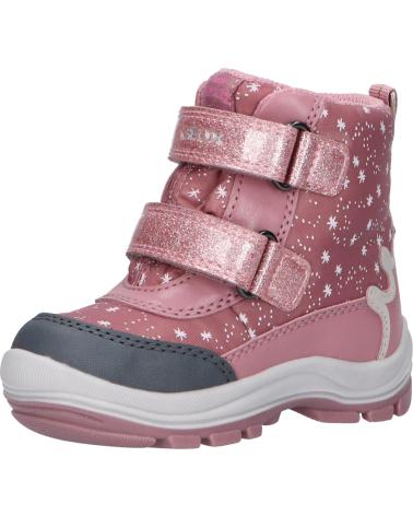 girl boots GEOX B163WB 054FU B FLANFIL GIRL B ABX C8006 DK PINK