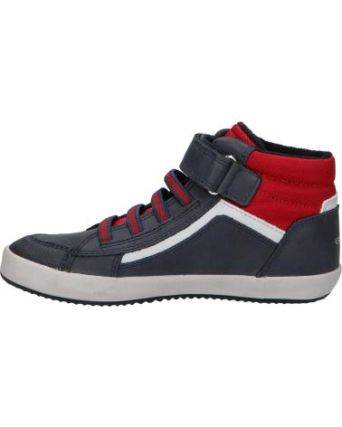 Sneaker für Junge GEOX J265CA 054FU J GISLI BOY C4244 NAVY-DK RED