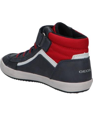 Sneaker für Junge GEOX J265CA 054FU J GISLI BOY C4244 NAVY-DK RED