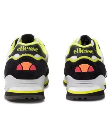 ELLESSE SNEAKERS 147 SUEDE AM UOMO BLK-WHT-LT
