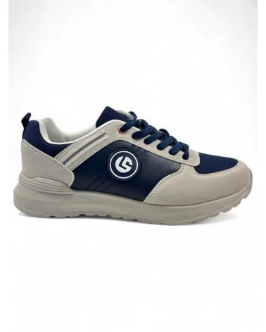 Sportivo per Uomo TIMBOS ZAPATILLA DEPORTIVA DE HOMBRE GRIS 131004 AZUL
