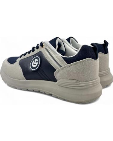 Sportivo per Uomo TIMBOS ZAPATILLA DEPORTIVA DE HOMBRE GRIS 131004 AZUL