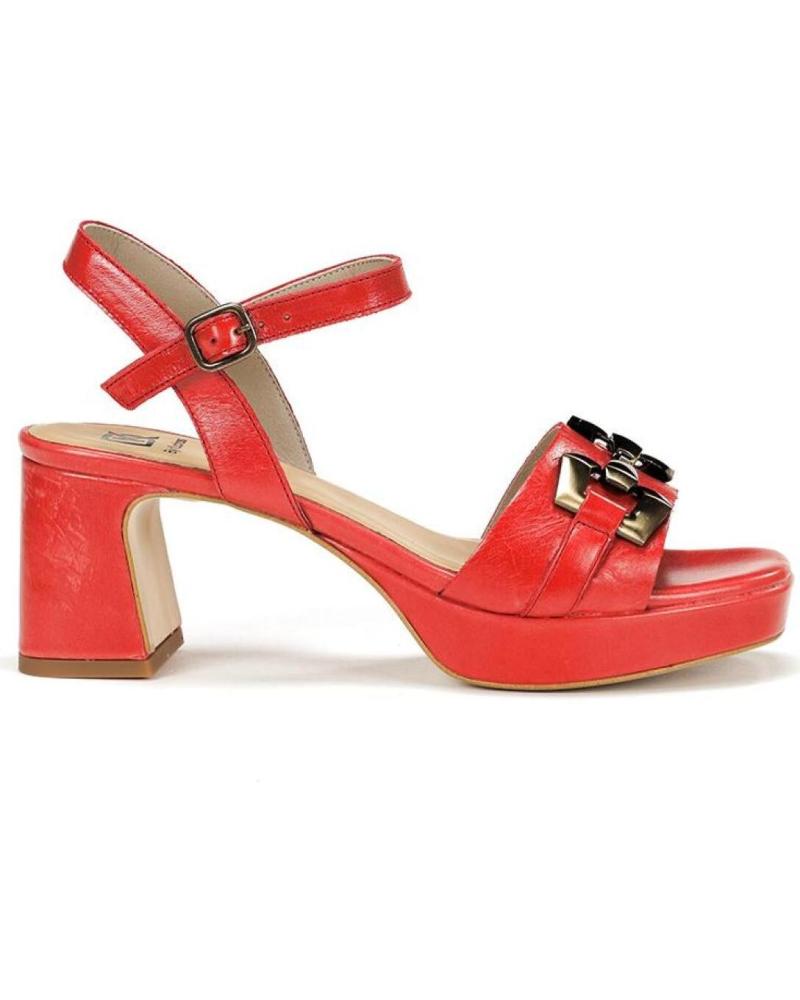Sandales pour Femme DORKING SANDALIA LYRA ROJA DE BY FLUCHOS ROJO