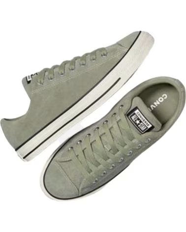 Deportivas de Hombre CONVERSE A11604C CHUCK TAYLOR ALL STAR WIDE PADDED SUEDE LIGHT FIELD SURPLUS-EGRET