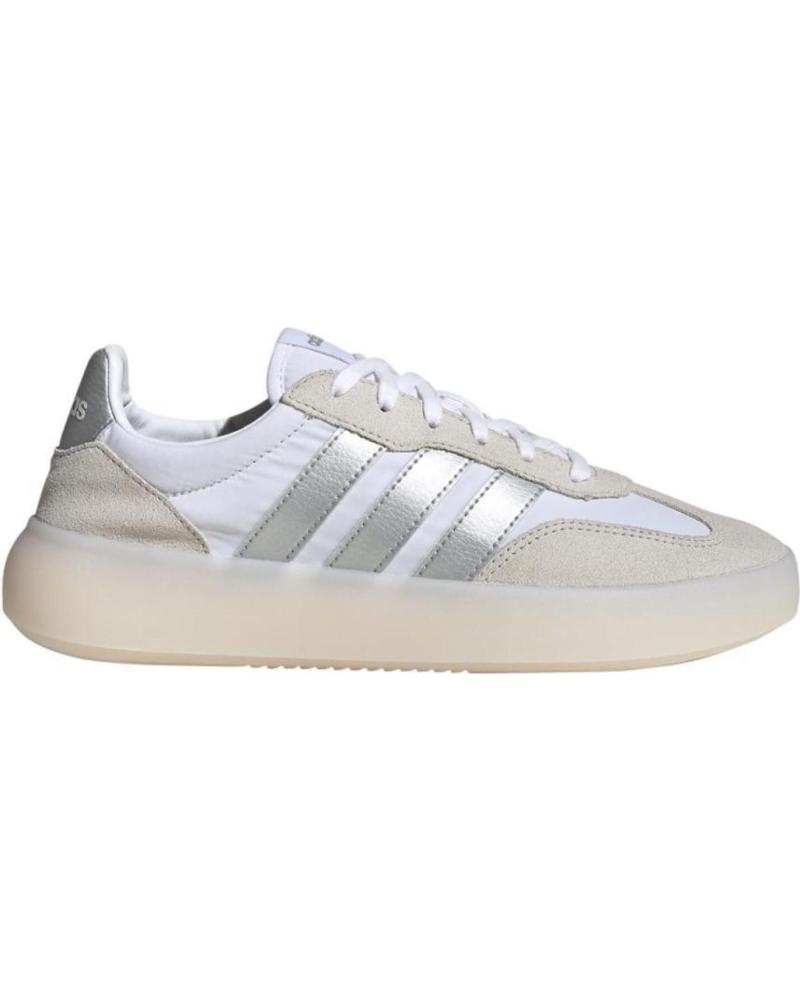 BASKETS ADIDAS BARREDA DECODE JI2321 BLANC ARGENT FTWWHT-MSILVE-GREONE