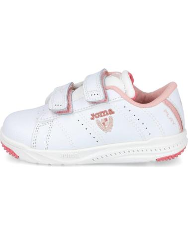 Scarpe sport per Bambina joma DEPORTIVA PLAY 2207 BLANCO