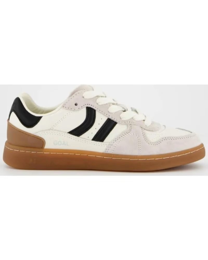 COOLWAY ZAPATILLAS GOAL-WHS EN BLANCO PARA UNISEX VERDE