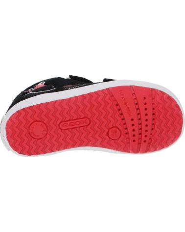Deportivas de Niña y Niño GEOX B26D5D 022HH B KILWI C0048 BLACK-RED