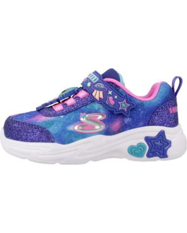 Sportivo per Bambina SKECHERS ZAPATILLAS NINA MODELO SKECH SQUAD COLOR AZUL NVMT