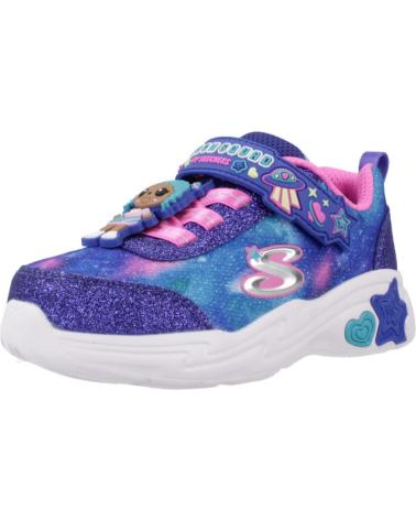Sneaker für Mädchen SKECHERS ZAPATILLAS NINA MODELO SKECH SQUAD COLOR AZUL NVMT