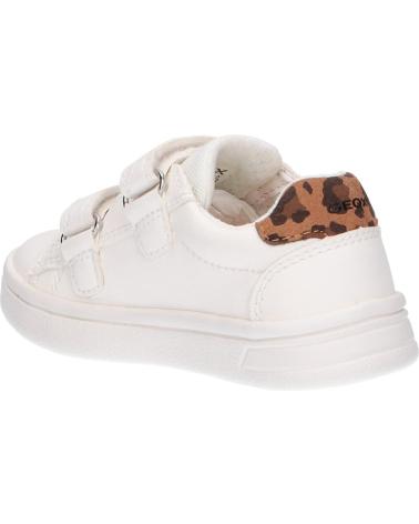Sneaker für Mädchen GEOX J264MA 000BC J DJROCK C1000 WHITE