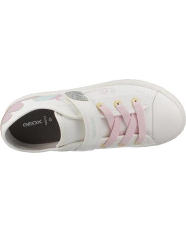 Sportschuhe für Mädchen GEOX ZAPATILLAS NINA MODELO J GISLI GIRL COLOR BLANCO C0406 C0406