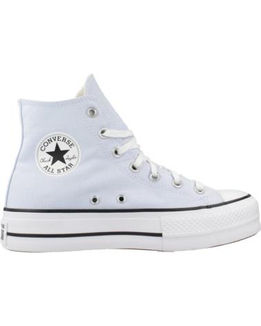 Sportif pour Femme CONVERSE ZAPATILLAS MUJER MODELO CHUCK TAYLOR ALL STAR LIFT COLOR AZU BLUE