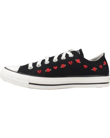 Sportif pour Femme CONVERSE ZAPATILLAS MUJER MODELO CHUCK TAYLOR ALL STAR COLOR NEGRO BL BLACK