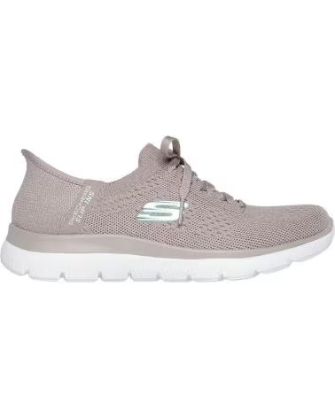 Deportivas de Mujer SKECHERS 150263 ZAPATILLAS CASUAL DE MUJER TAUPE SLIP INS TAUPE