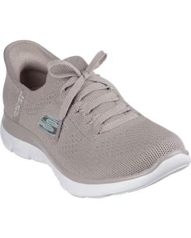 Deportivas de Mujer SKECHERS 150263 ZAPATILLAS CASUAL DE MUJER TAUPE SLIP INS TAUPE