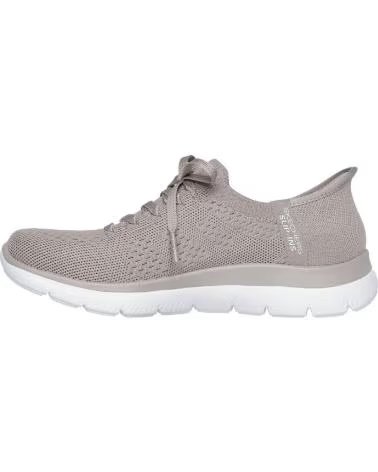 Deportivas de Mujer SKECHERS 150263 ZAPATILLAS CASUAL DE MUJER TAUPE SLIP INS TAUPE