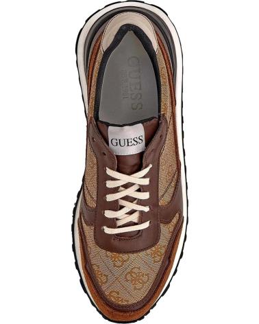 Scarpe sport per Uomo GUESS DEPORTIVOS LOGOS BEGE BROWN