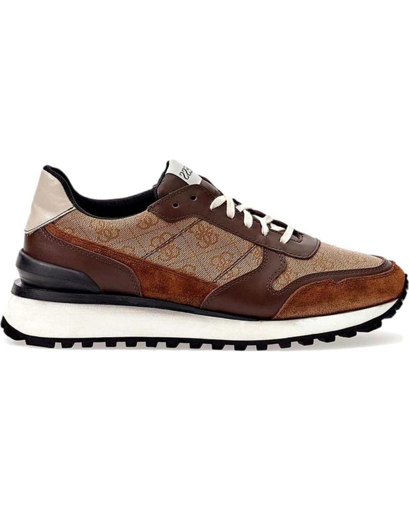 Scarpe sport per Uomo GUESS DEPORTIVOS LOGOS BEGE BROWN