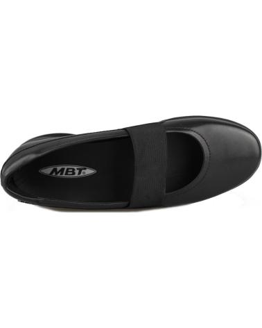 Woman Flat shoes MBT BAILARINAS ALEELA 6S SLIP ON W NEGRO
