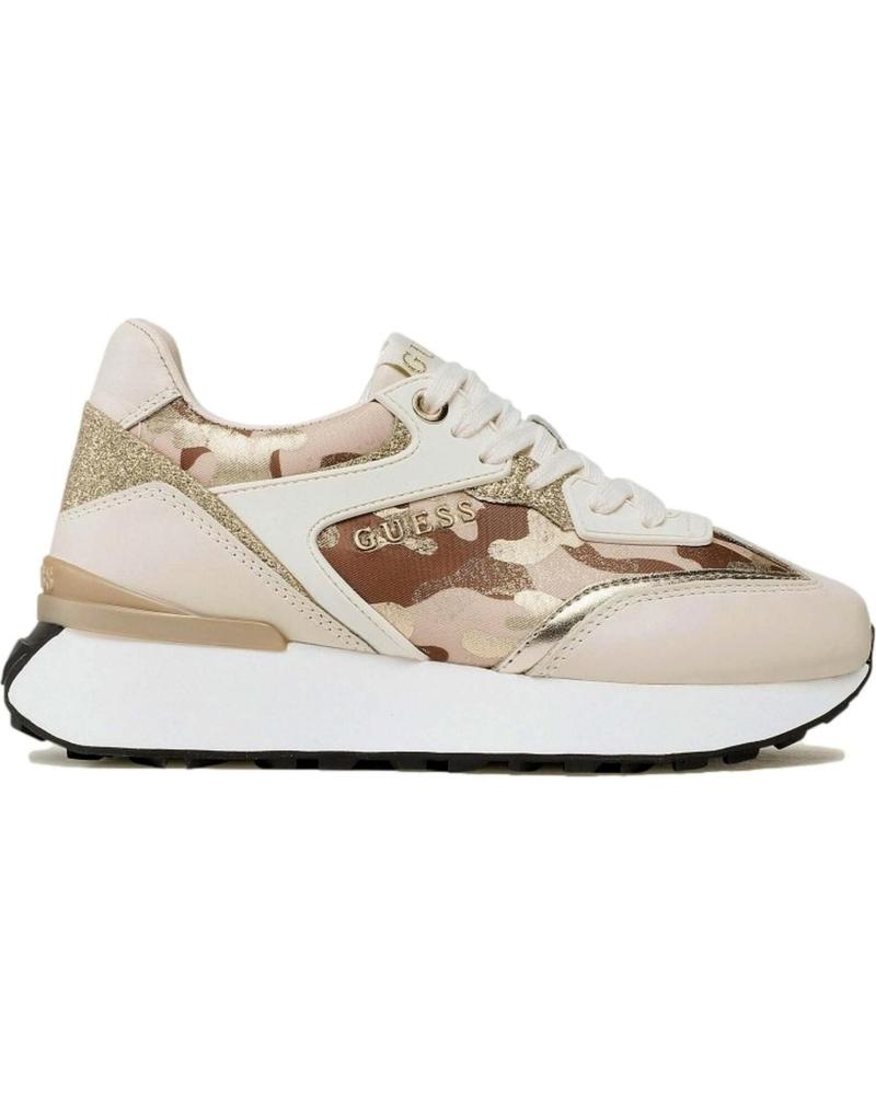 Scarpe sport per Donna GUESS SNEAKER CORDONES BONE