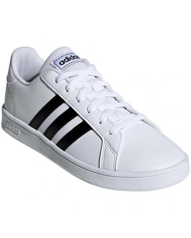Deportivas de Niña y Niño ADIDAS GRAND COURT K EF0103 BLANCO
