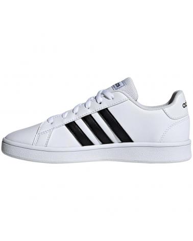 Deportivas de Niña y Niño ADIDAS GRAND COURT K EF0103 BLANCO