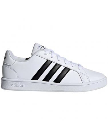 Deportivas de Niña y Niño ADIDAS GRAND COURT K EF0103 BLANCO